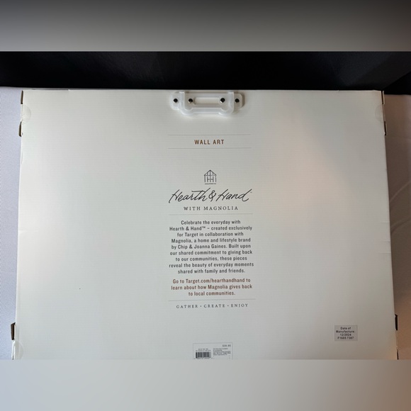 Hearth & Hand Washed Stream Framed Wall Art -Watercolor Like 24 (w) x 18 (H) NWT - Picture 8 of 9